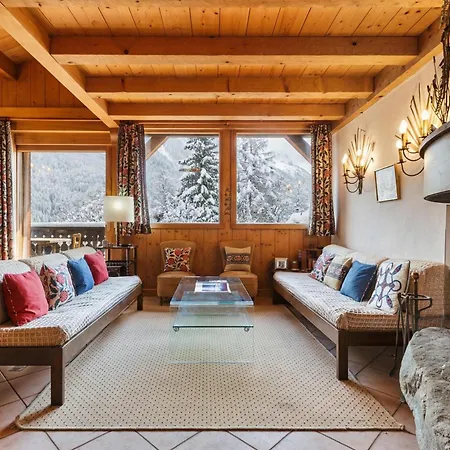 木屋 Du Brevent In - Out - Happy 霞慕尼